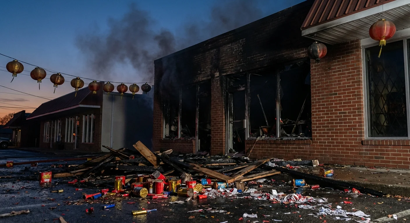 Twelve Dead in Central China Fireworks Shop Explosion