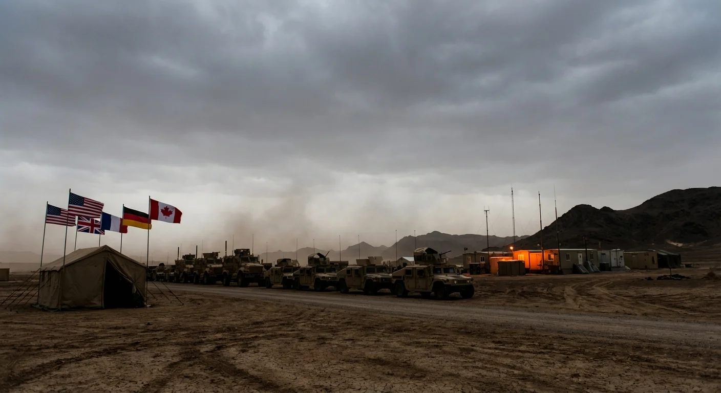 International Stabilization Force Troop Commitment for Gaza Announced